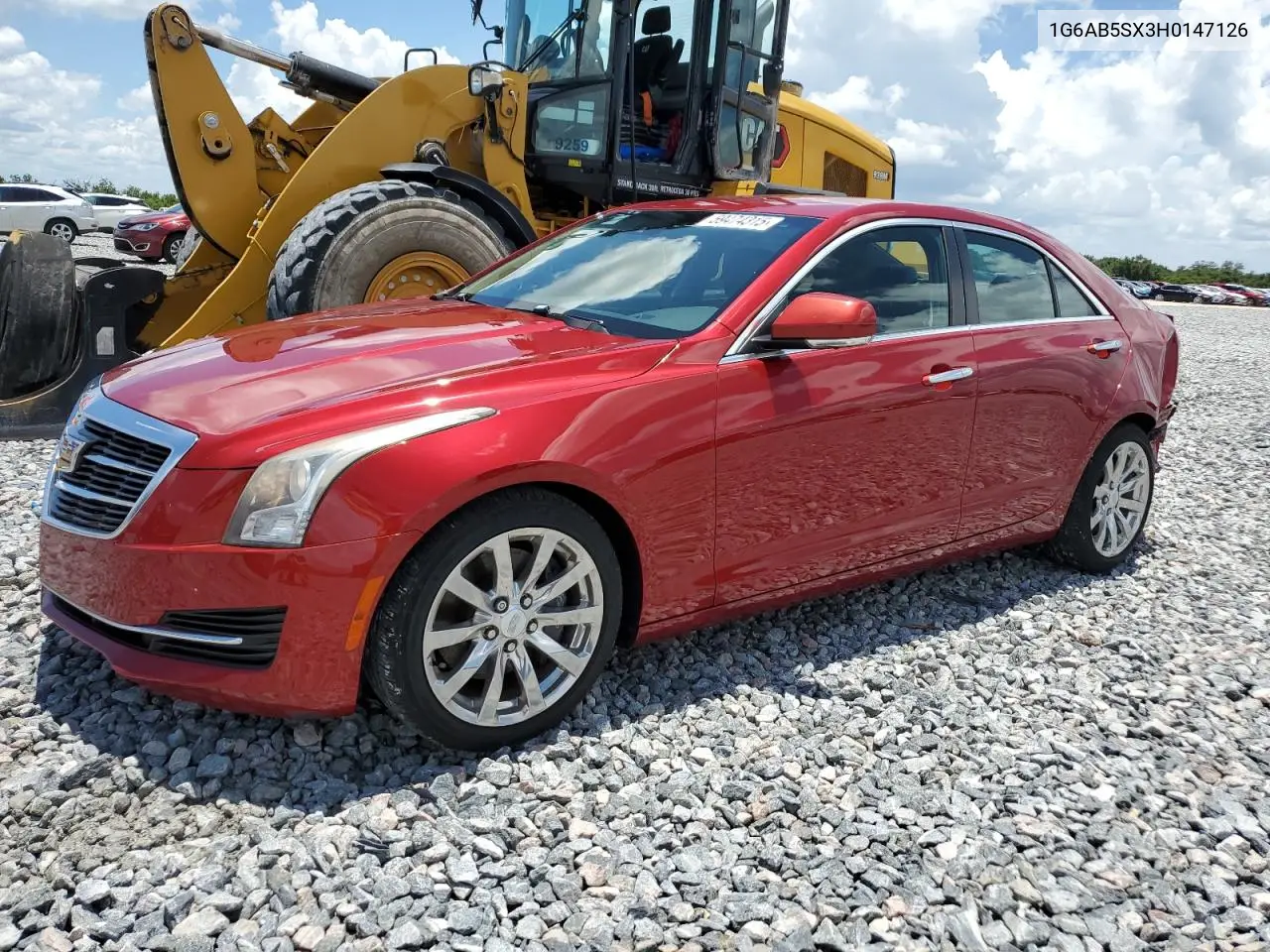 2017 Cadillac Ats Luxury VIN: 1G6AB5SX3H0147126 Lot: 59474315