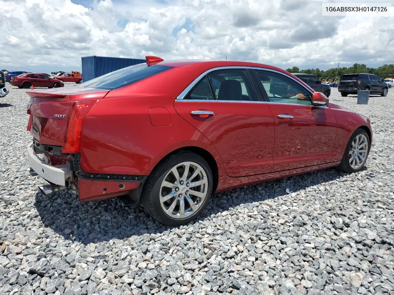 2017 Cadillac Ats Luxury VIN: 1G6AB5SX3H0147126 Lot: 59474315