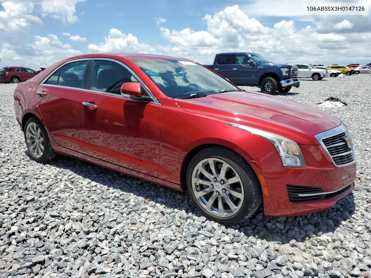 2017 Cadillac Ats Luxury VIN: 1G6AB5SX3H0147126 Lot: 59474315