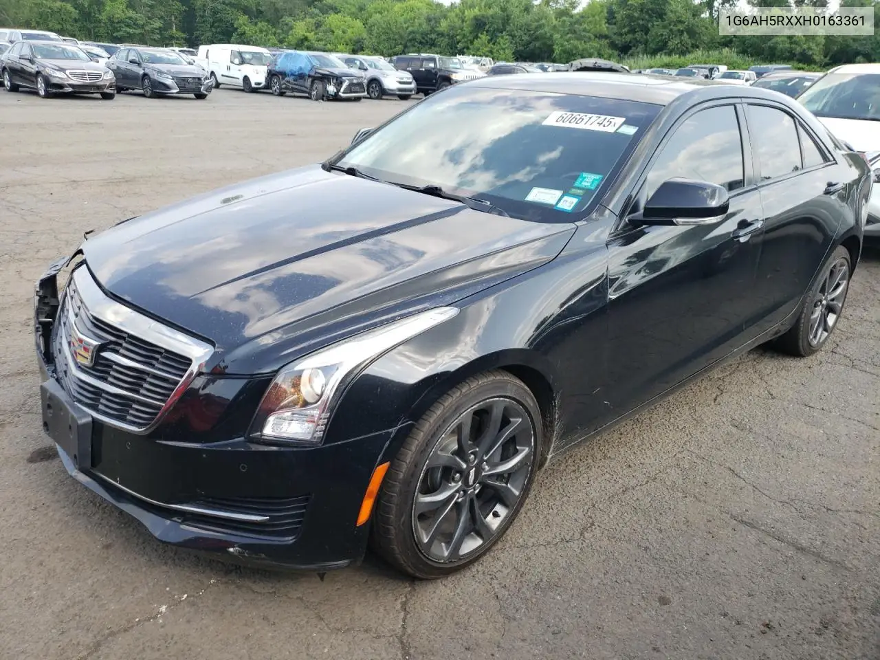 2017 Cadillac Ats Luxury VIN: 1G6AH5RXXH0163361 Lot: 60661745