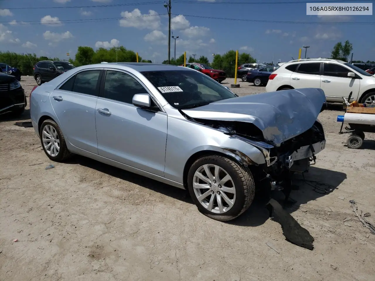 2017 Cadillac Ats VIN: 1G6AG5RX8H0126294 Lot: 61745115