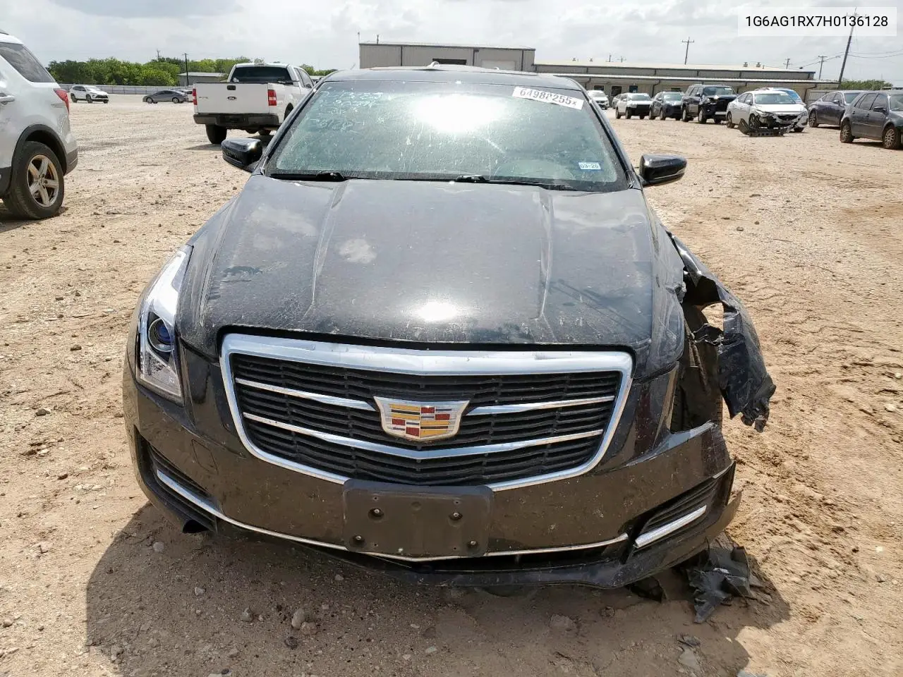 2017 Cadillac Ats VIN: 1G6AG1RX7H0136128 Lot: 64988255