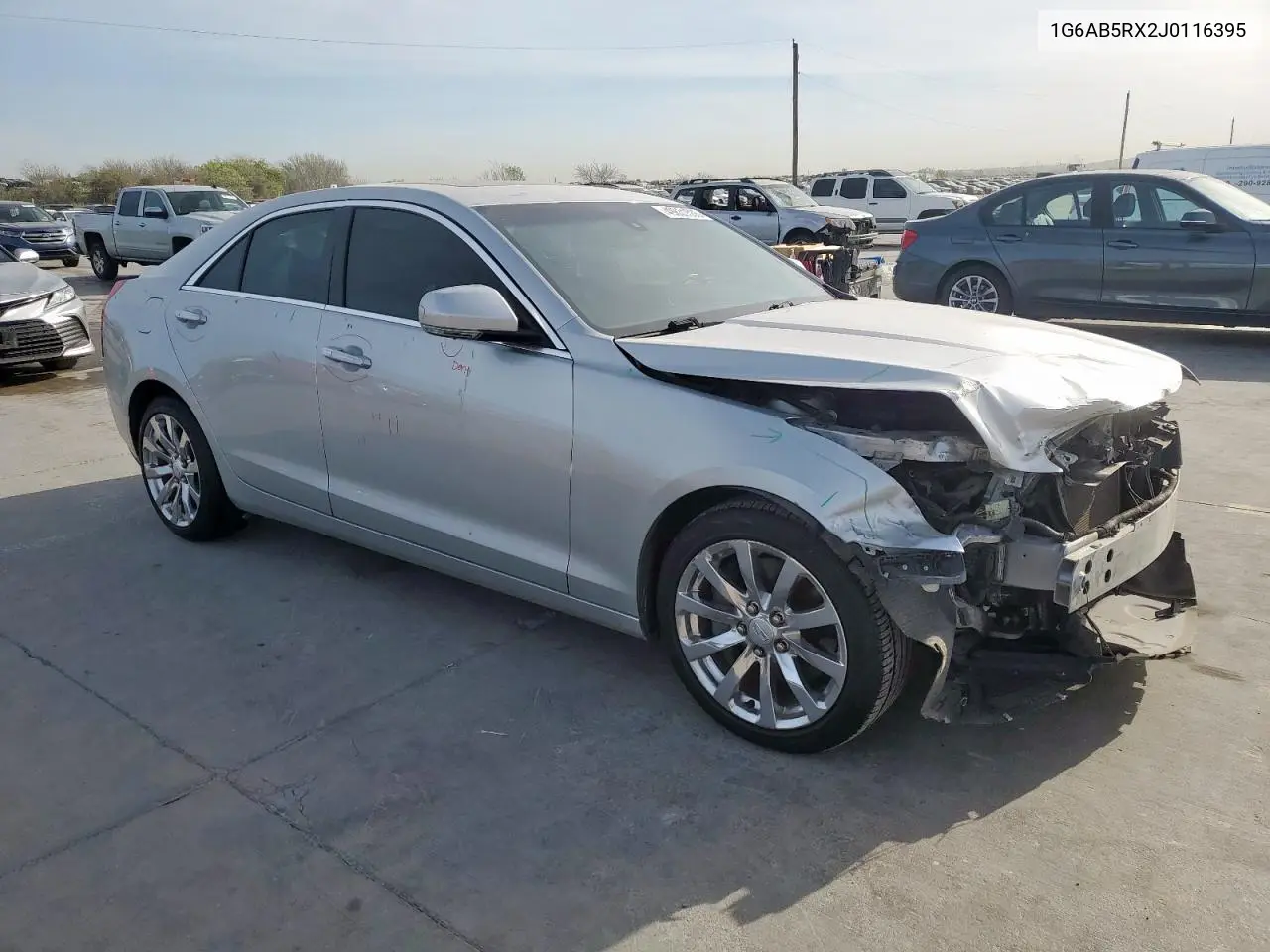 2018 Cadillac Ats Luxury VIN: 1G6AB5RX2J0116395 Lot: 49831535