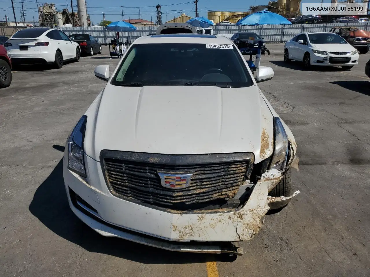 2018 Cadillac Ats VIN: 1G6AA5RX0J0156199 Lot: 56432315