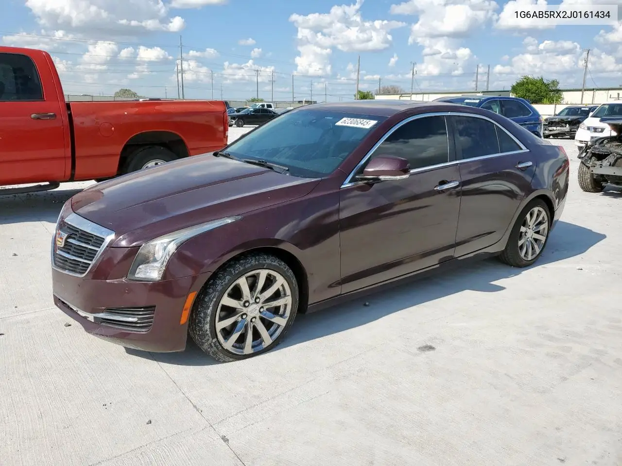 2018 Cadillac Ats Luxury VIN: 1G6AB5RX2J0161434 Lot: 62306845