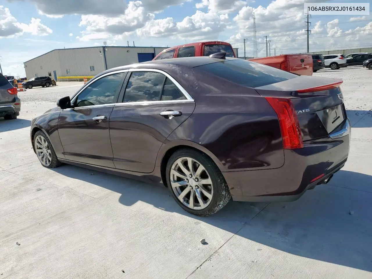 2018 Cadillac Ats Luxury VIN: 1G6AB5RX2J0161434 Lot: 62306845