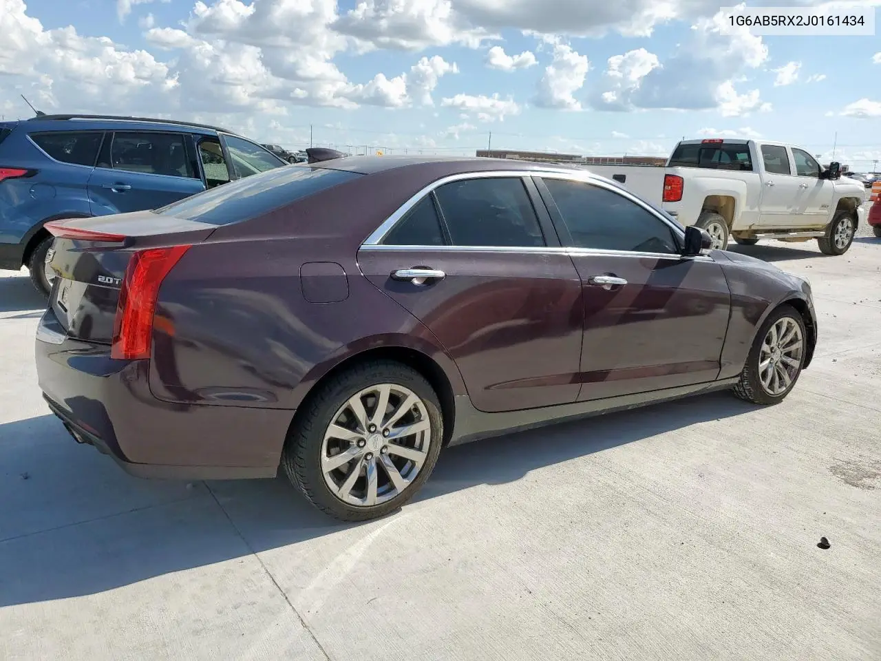 2018 Cadillac Ats Luxury VIN: 1G6AB5RX2J0161434 Lot: 62306845