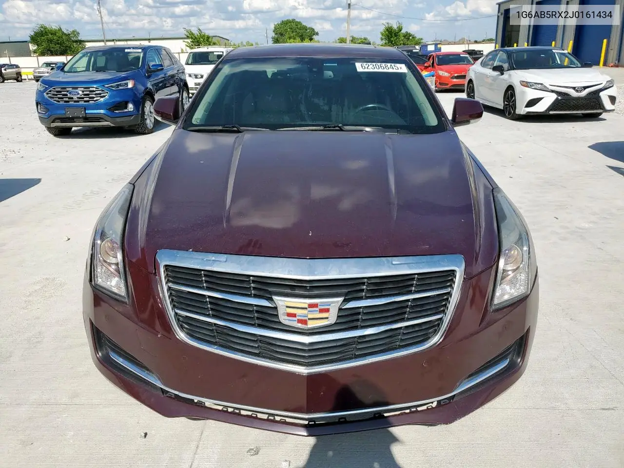 2018 Cadillac Ats Luxury VIN: 1G6AB5RX2J0161434 Lot: 62306845