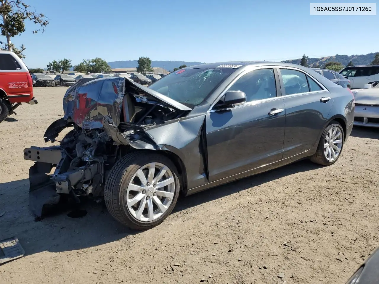 2018 Cadillac Ats Premium Luxury VIN: 1G6AC5SS7J0171260 Lot: 63919505