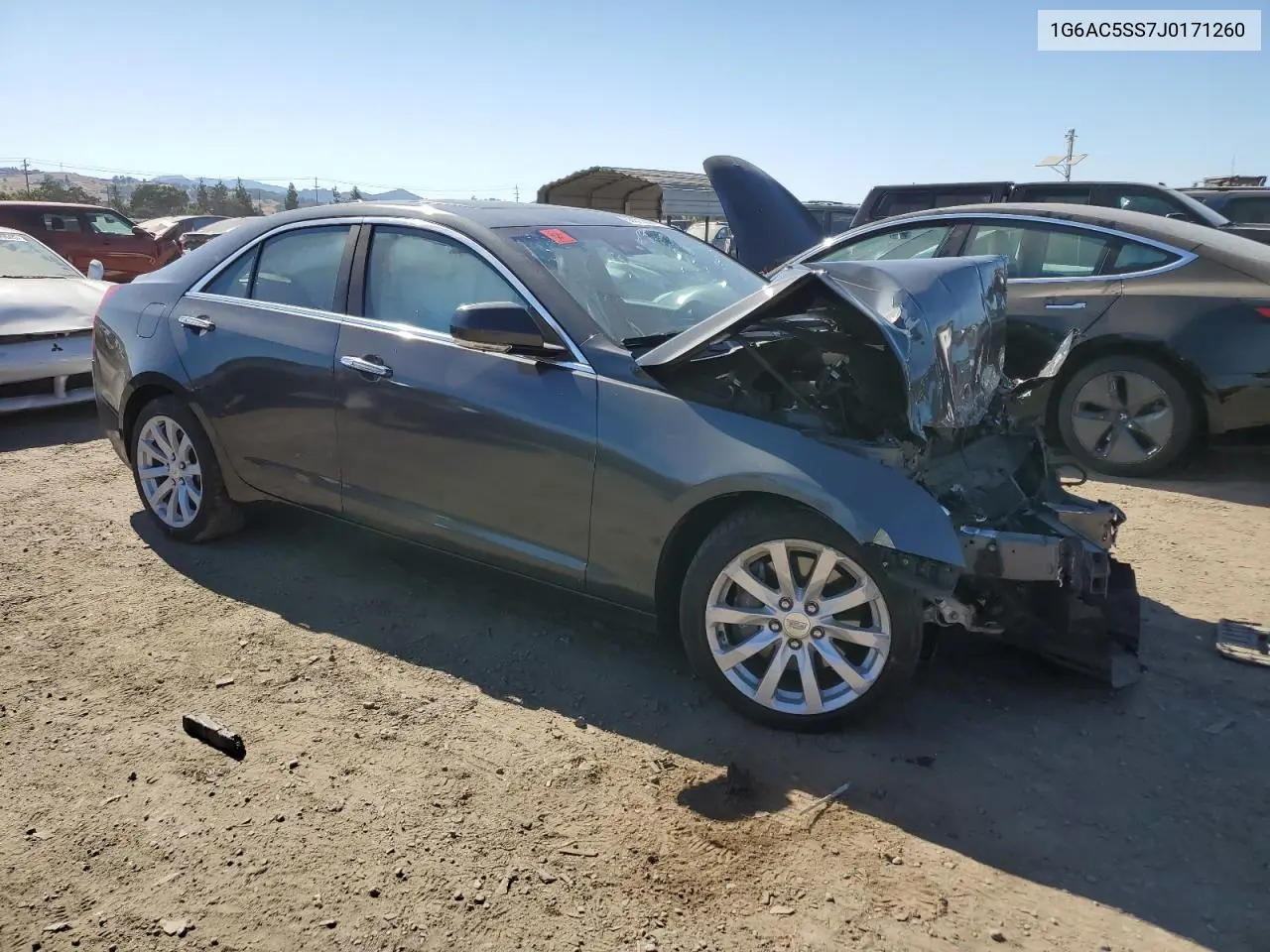 2018 Cadillac Ats Premium Luxury VIN: 1G6AC5SS7J0171260 Lot: 63919505