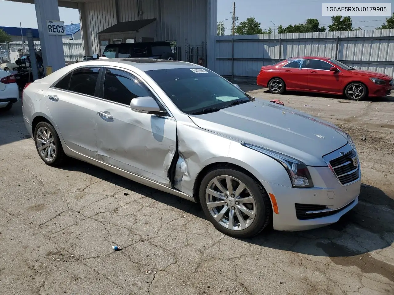 2018 Cadillac Ats Luxury VIN: 1G6AF5RX0J0179905 Lot: 64076355