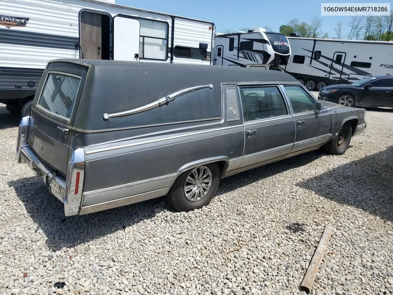 1991 Cadillac Brougham VIN: 1G6DW54E6MR718286 Lot: 54732145