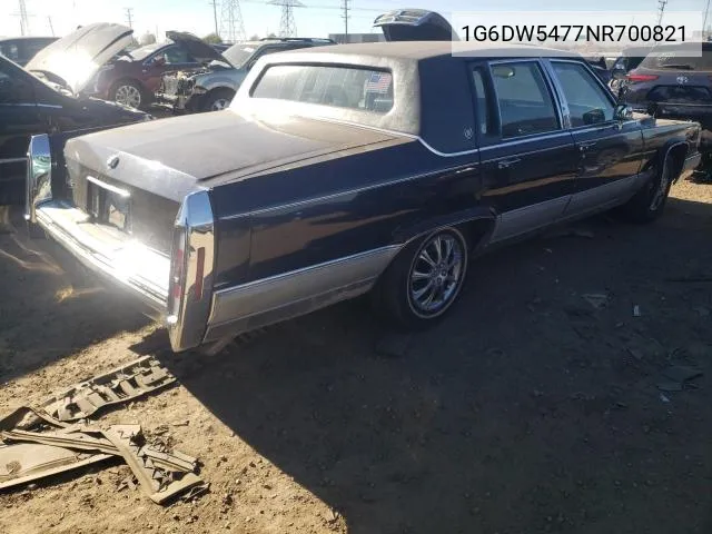 1992 Cadillac Brougham VIN: 1G6DW5477NR700821 Lot: 58622474