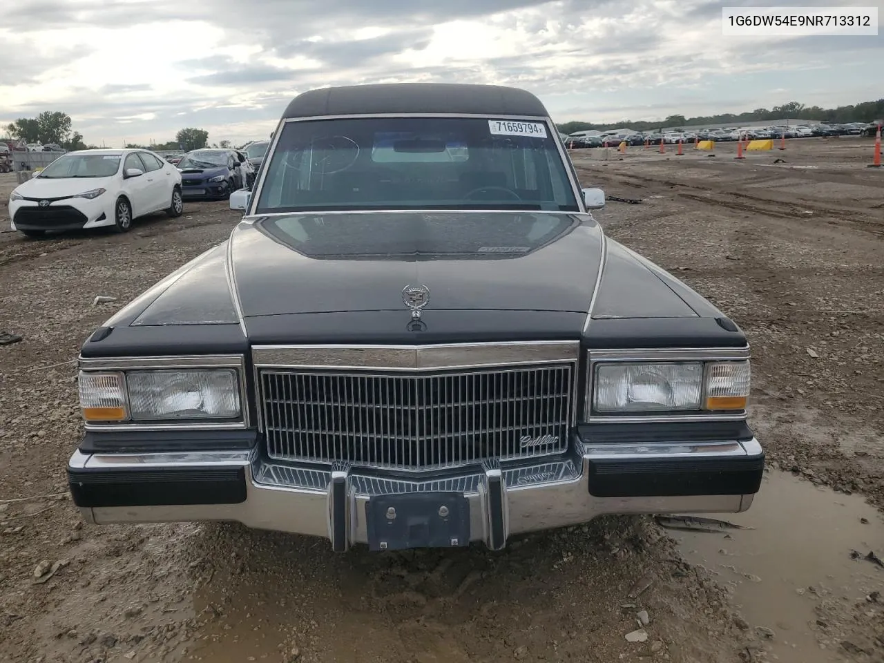 1992 Cadillac Brougham VIN: 1G6DW54E9NR713312 Lot: 71659794