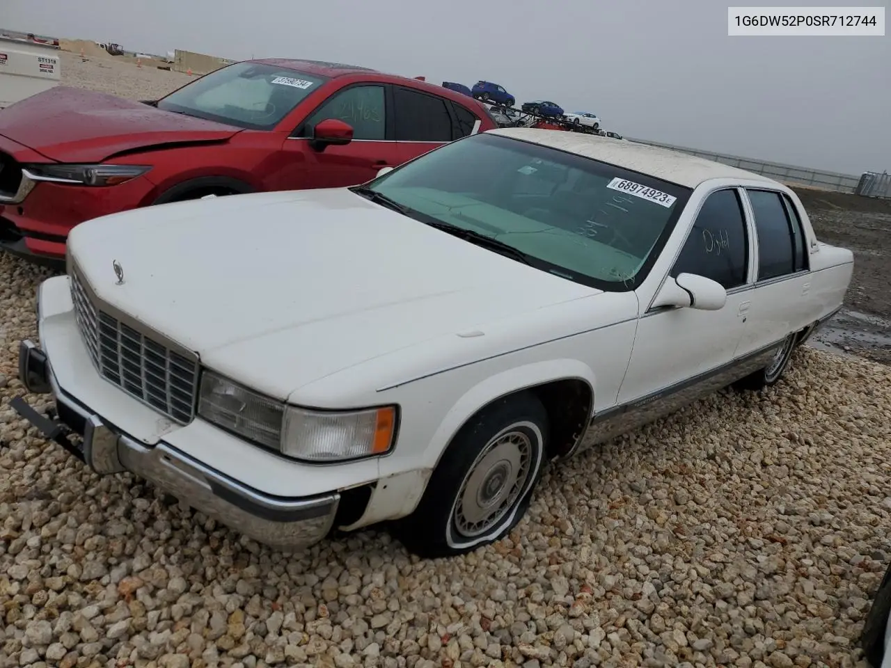 1995 Cadillac Fleetwood Base VIN: 1G6DW52P0SR712744 Lot: 56905345