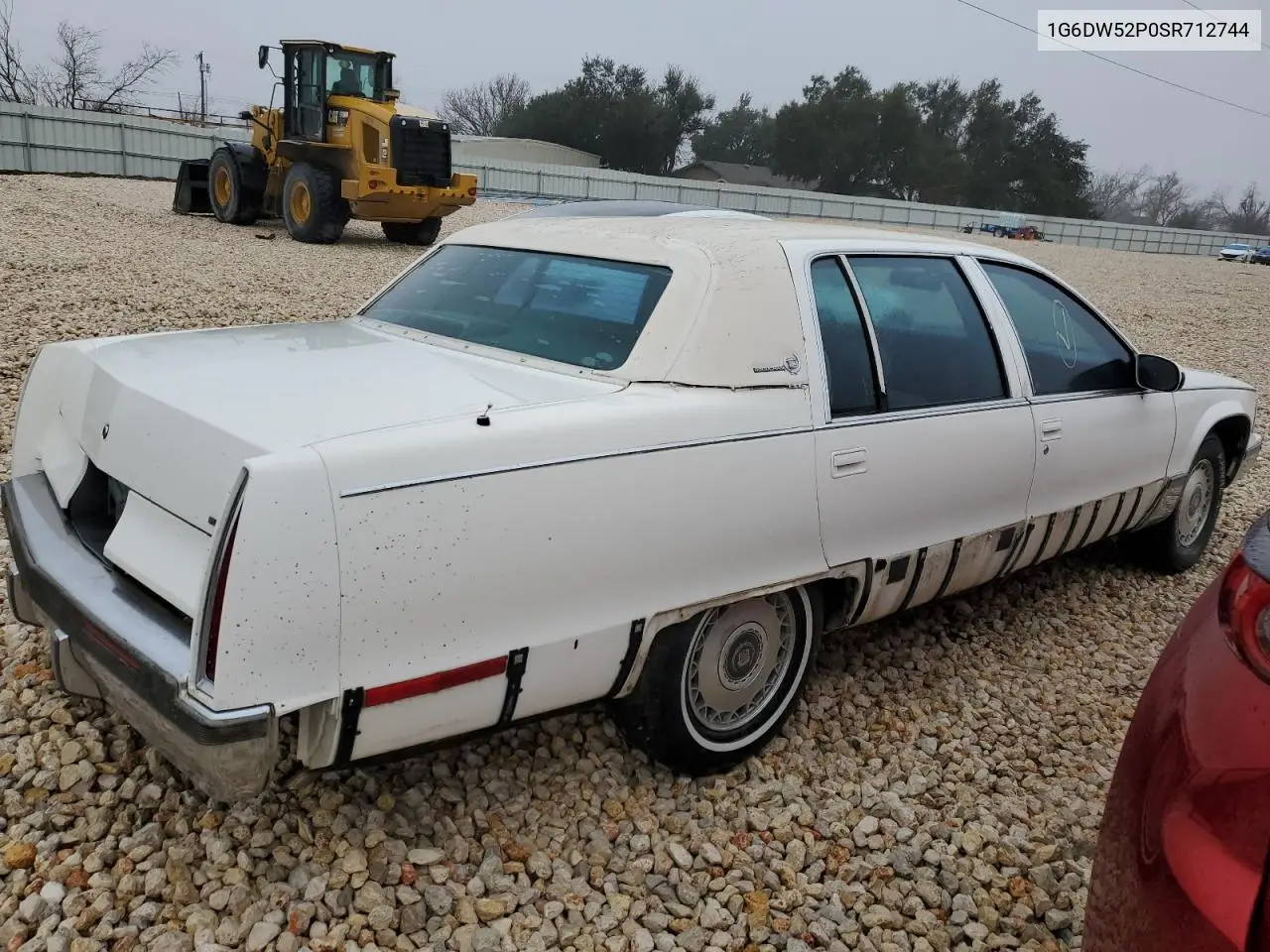 1995 Cadillac Fleetwood Base VIN: 1G6DW52P0SR712744 Lot: 56905345