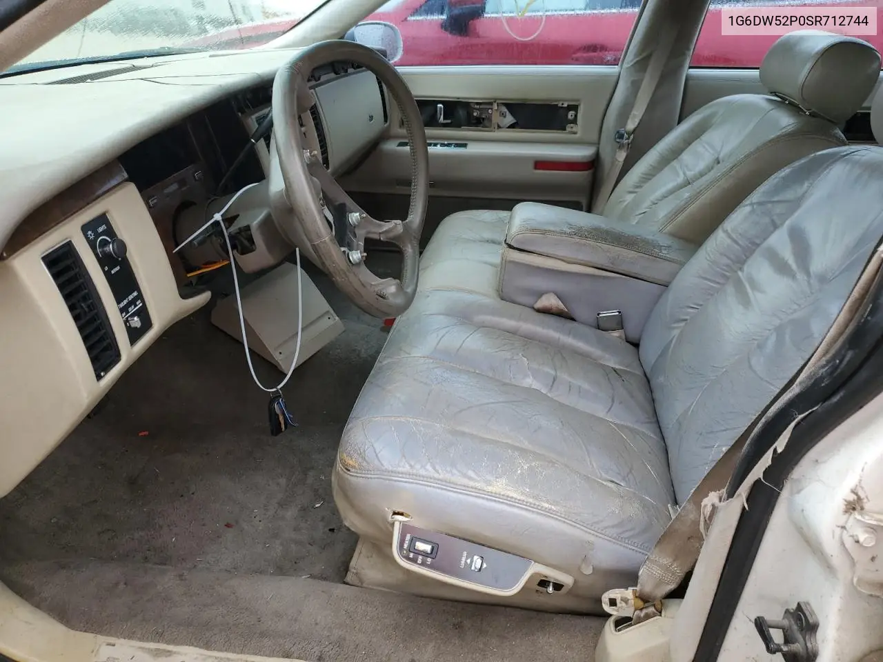 1995 Cadillac Fleetwood Base VIN: 1G6DW52P0SR712744 Lot: 56905345