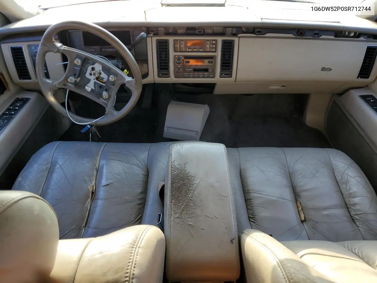 1995 Cadillac Fleetwood Base VIN: 1G6DW52P0SR712744 Lot: 56905345