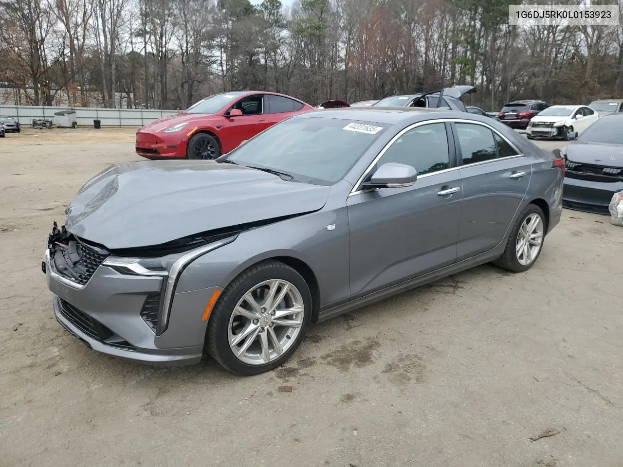 2020 Cadillac Ct4 Luxury VIN: 1G6DJ5RK0L0153923 Lot: 44331635