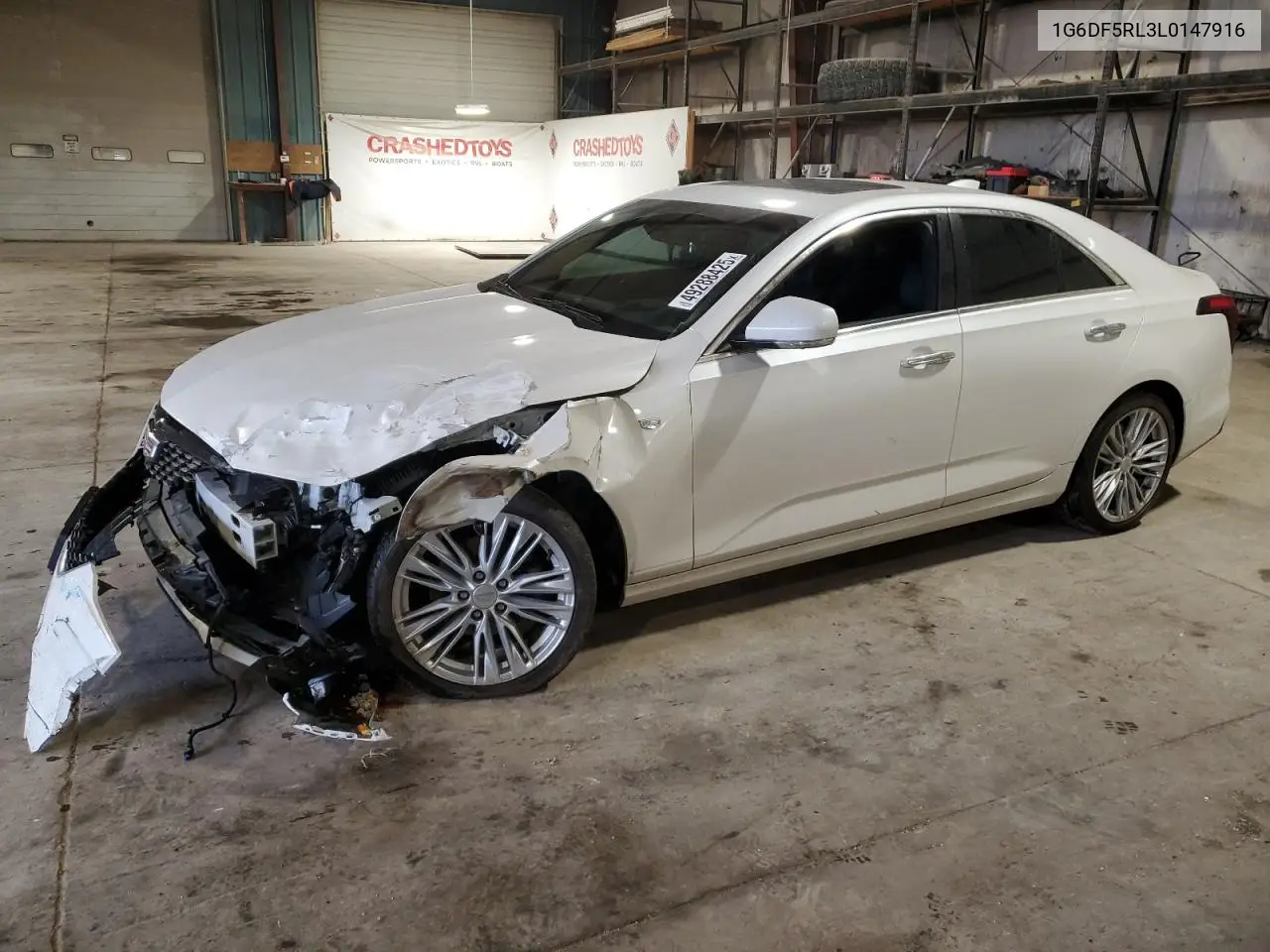 2020 Cadillac Ct4 Premium Luxury VIN: 1G6DF5RL3L0147916 Lot: 49288425