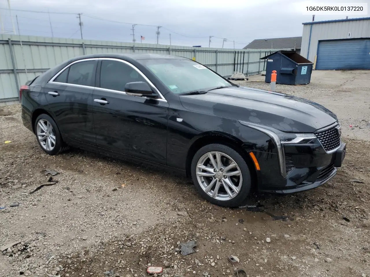 2020 Cadillac Ct4 Luxury VIN: 1G6DK5RK0L0137220 Lot: 50399025