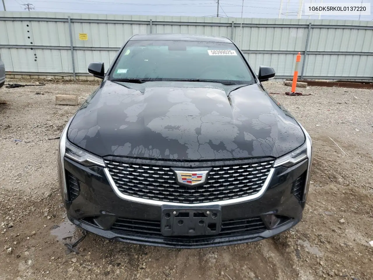 2020 Cadillac Ct4 Luxury VIN: 1G6DK5RK0L0137220 Lot: 50399025
