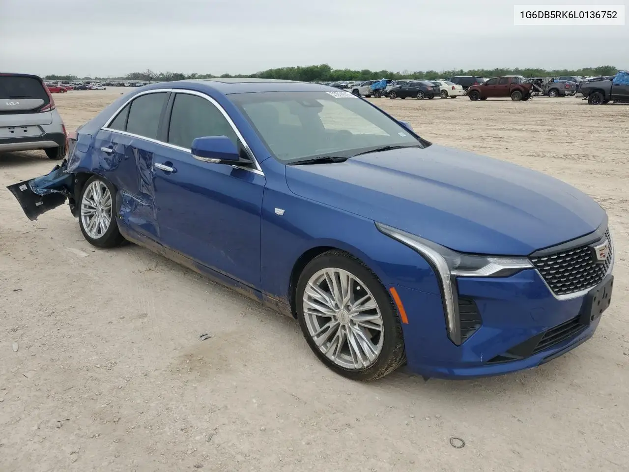 2020 Cadillac Ct4 Premium Luxury VIN: 1G6DB5RK6L0136752 Lot: 51014015