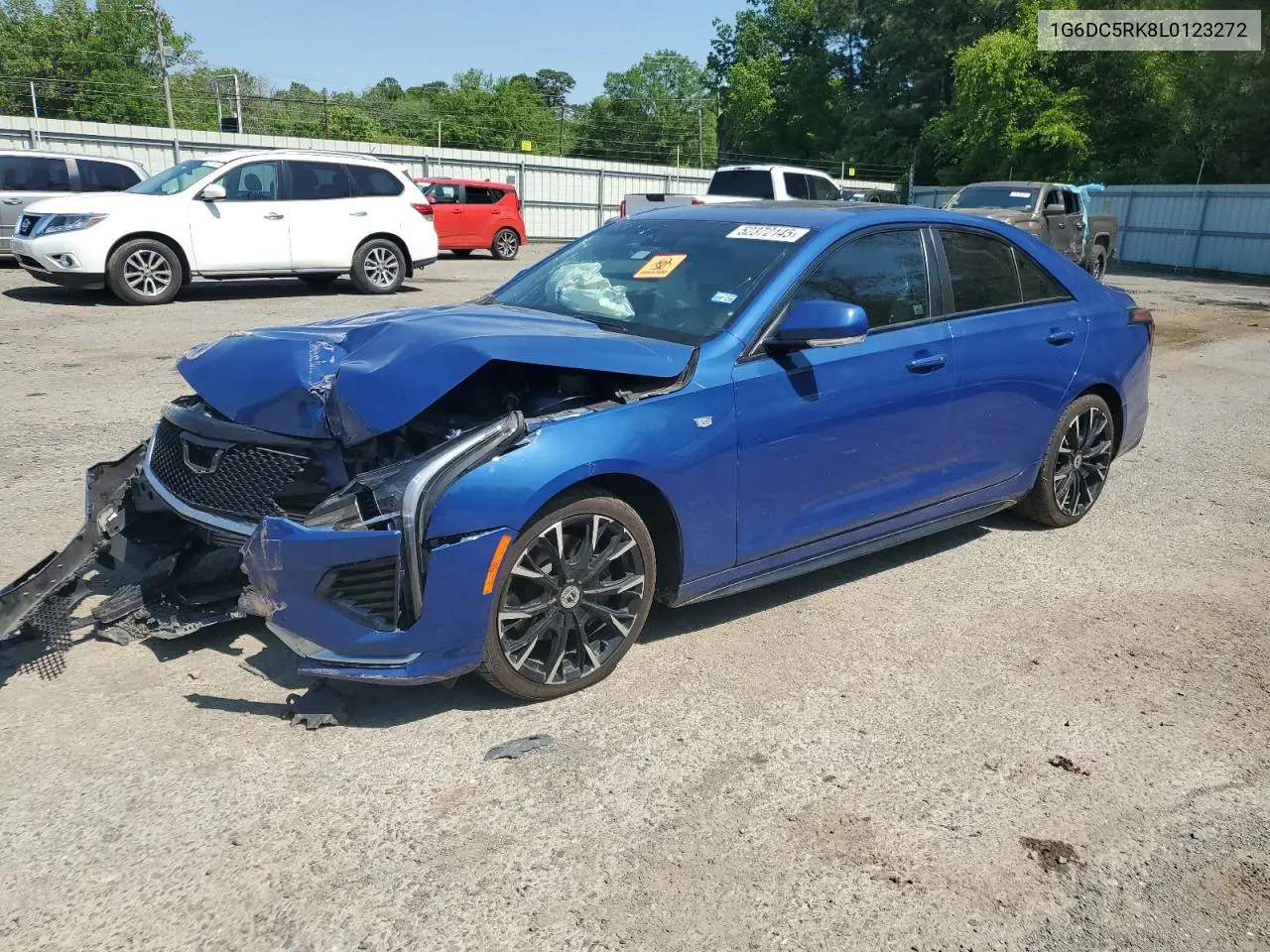 2020 Cadillac Ct4 Sport VIN: 1G6DC5RK8L0123272 Lot: 52372145