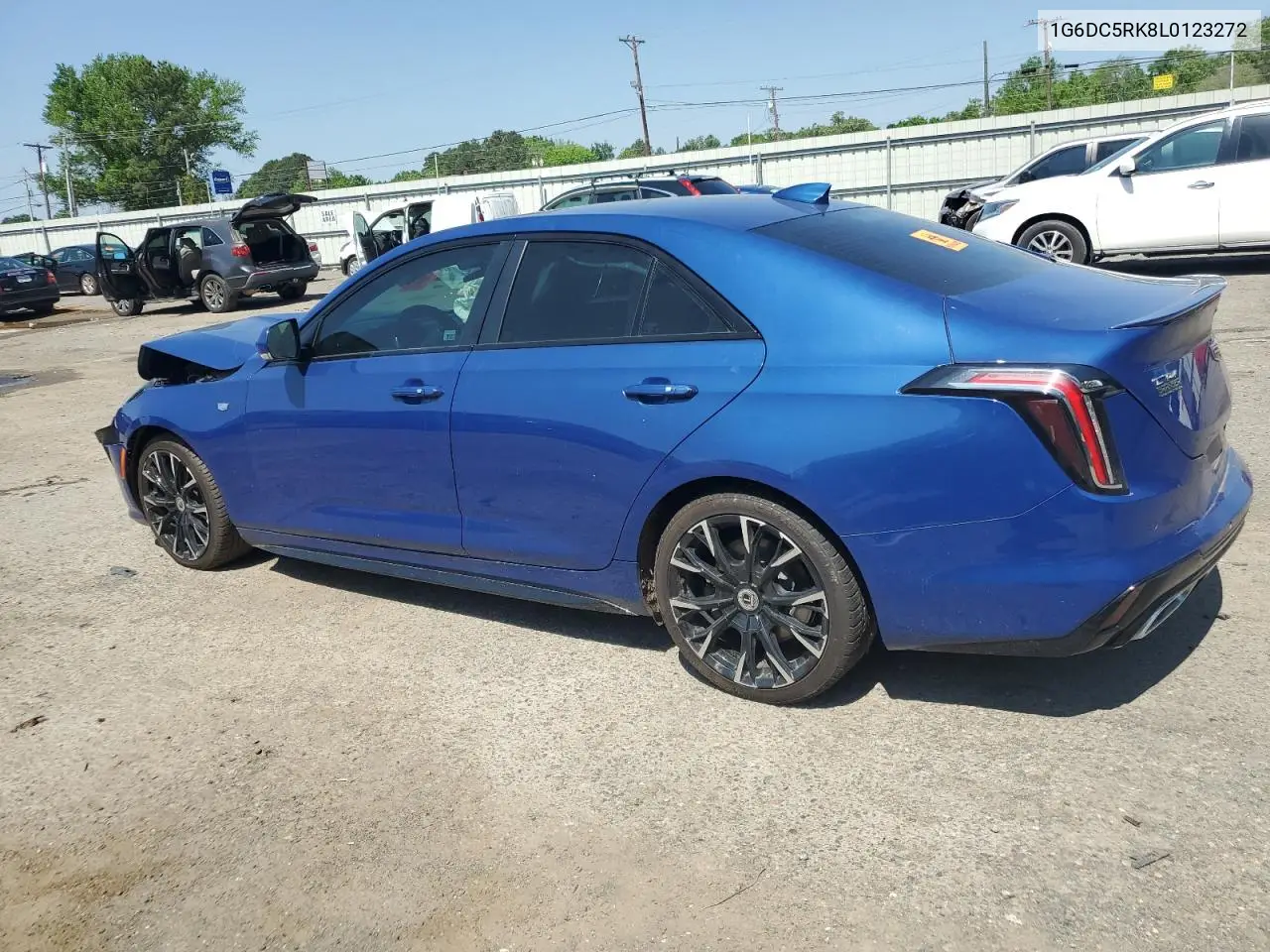 2020 Cadillac Ct4 Sport VIN: 1G6DC5RK8L0123272 Lot: 52372145