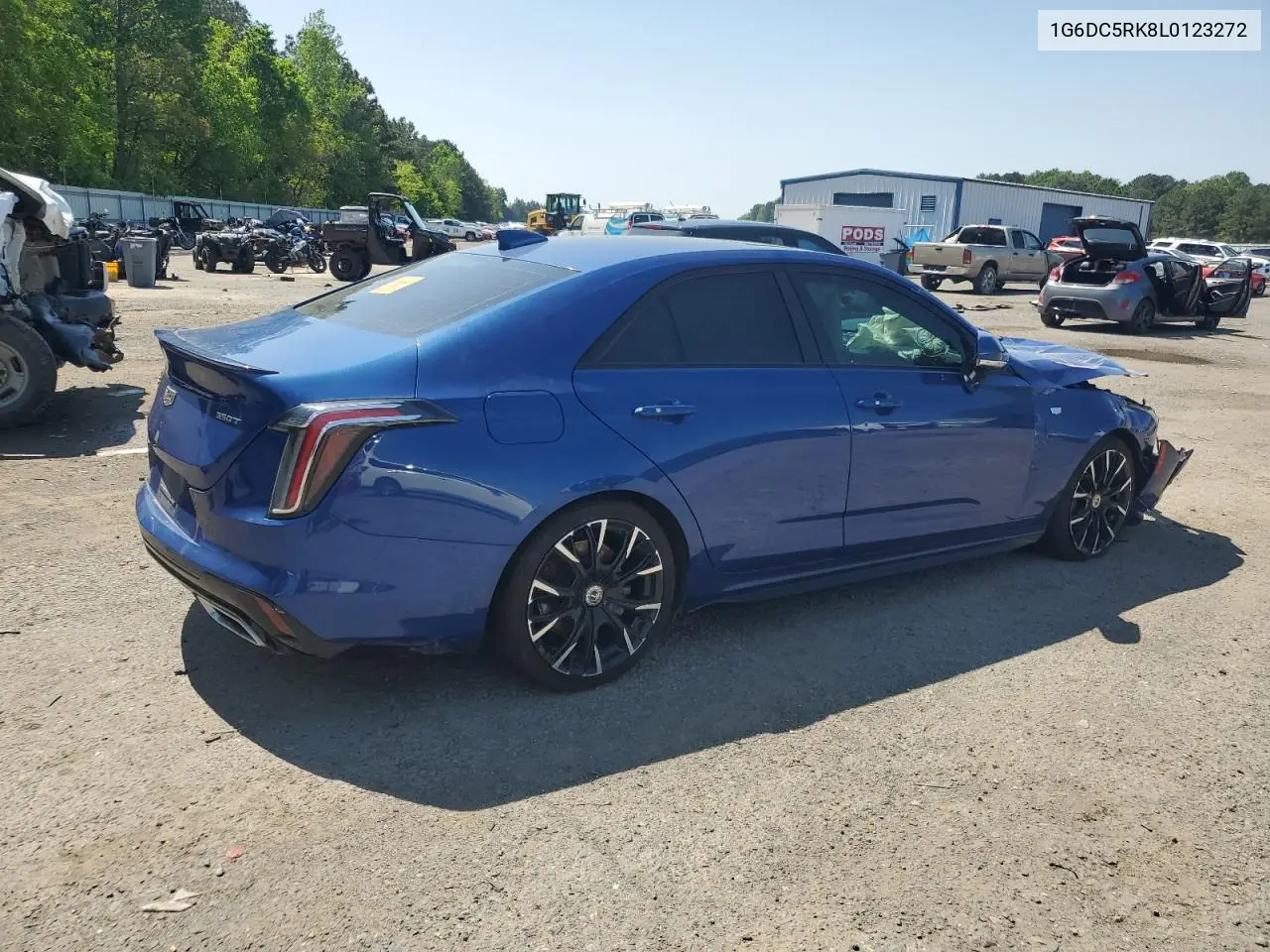 2020 Cadillac Ct4 Sport VIN: 1G6DC5RK8L0123272 Lot: 52372145
