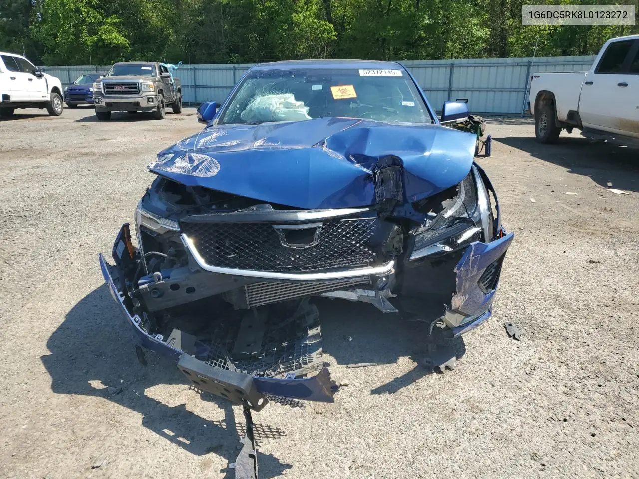 2020 Cadillac Ct4 Sport VIN: 1G6DC5RK8L0123272 Lot: 52372145