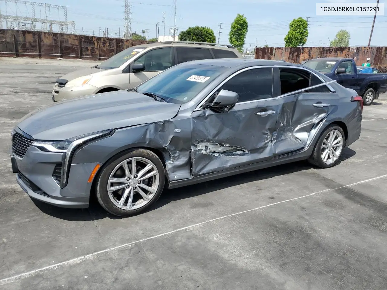 2020 Cadillac Ct4 Luxury VIN: 1G6DJ5RK6L0152291 Lot: 52408925