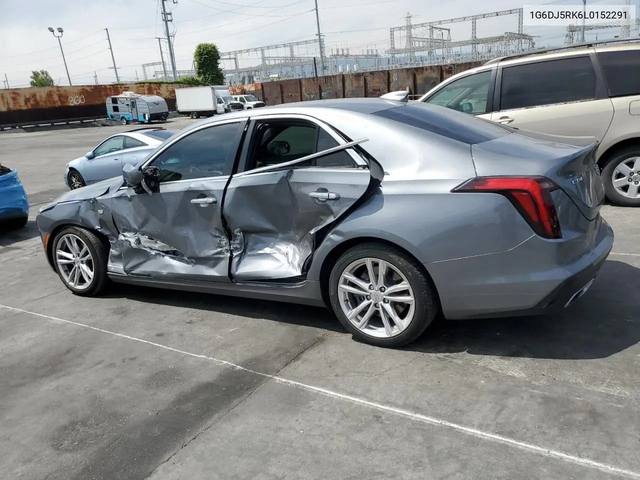 2020 Cadillac Ct4 Luxury VIN: 1G6DJ5RK6L0152291 Lot: 52408925
