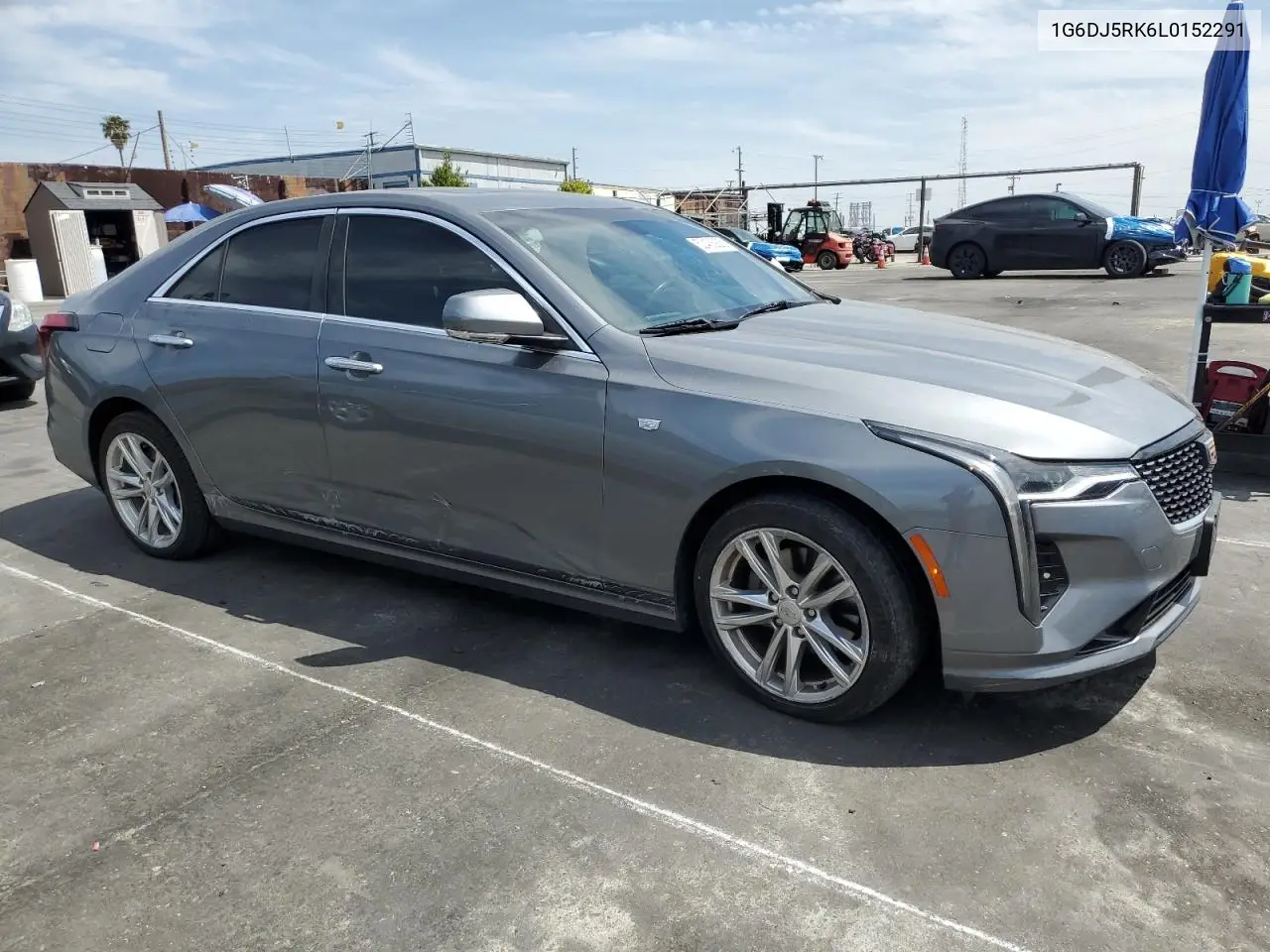 2020 Cadillac Ct4 Luxury VIN: 1G6DJ5RK6L0152291 Lot: 52408925