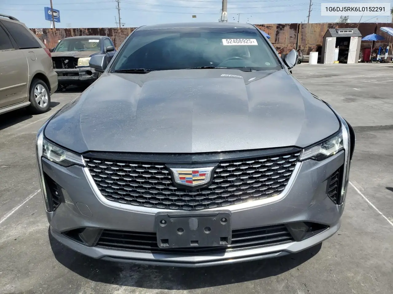 2020 Cadillac Ct4 Luxury VIN: 1G6DJ5RK6L0152291 Lot: 52408925