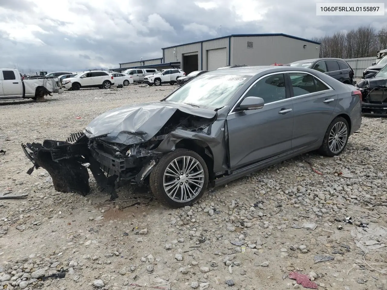 2020 Cadillac Ct4 Premium Luxury VIN: 1G6DF5RLXL0155897 Lot: 53619915