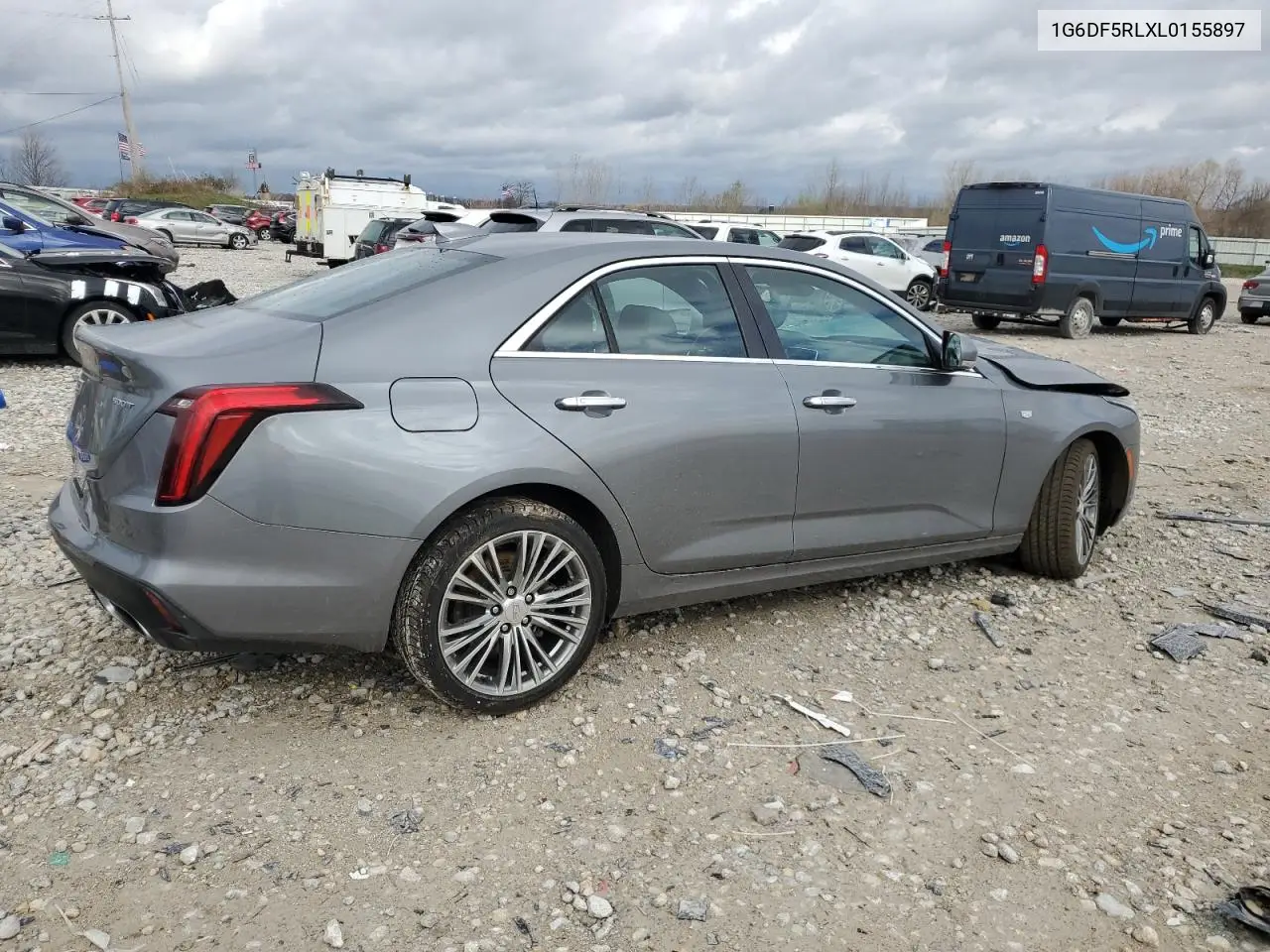 2020 Cadillac Ct4 Premium Luxury VIN: 1G6DF5RLXL0155897 Lot: 53619915