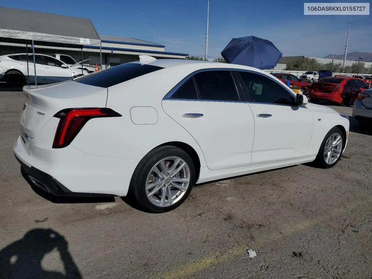 2020 Cadillac Ct4 Luxury VIN: 1G6DA5RKXL0155727 Lot: 54449545