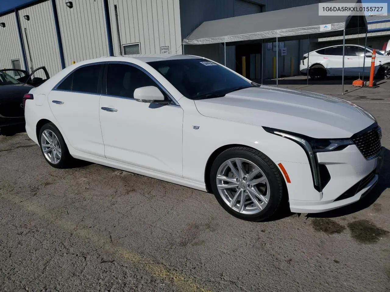 2020 Cadillac Ct4 Luxury VIN: 1G6DA5RKXL0155727 Lot: 54449545