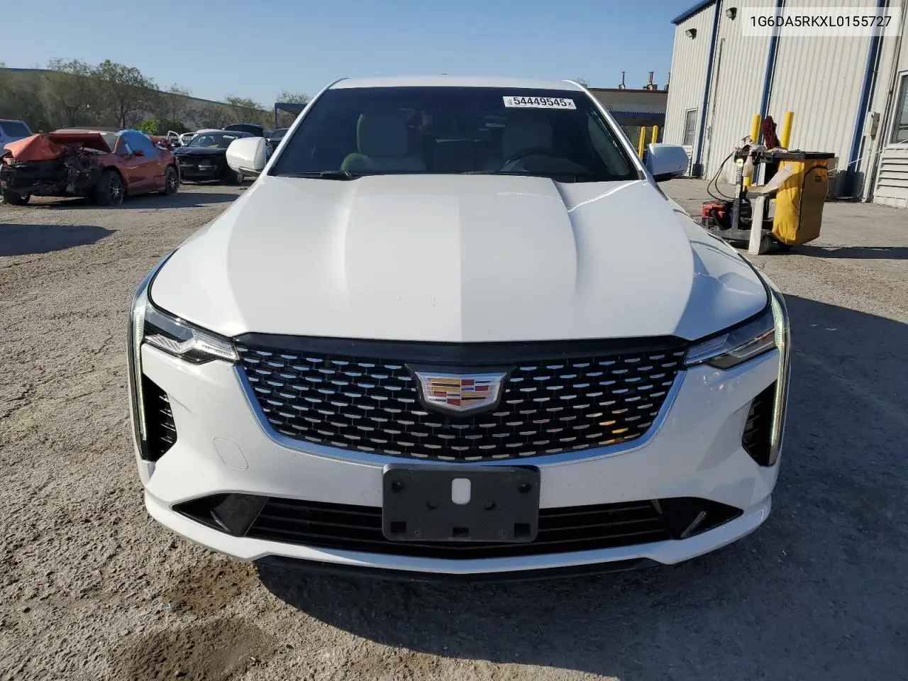2020 Cadillac Ct4 Luxury VIN: 1G6DA5RKXL0155727 Lot: 54449545