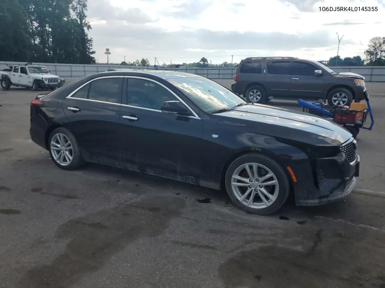 2020 Cadillac Ct4 Luxury VIN: 1G6DJ5RK4L0145355 Lot: 55297095