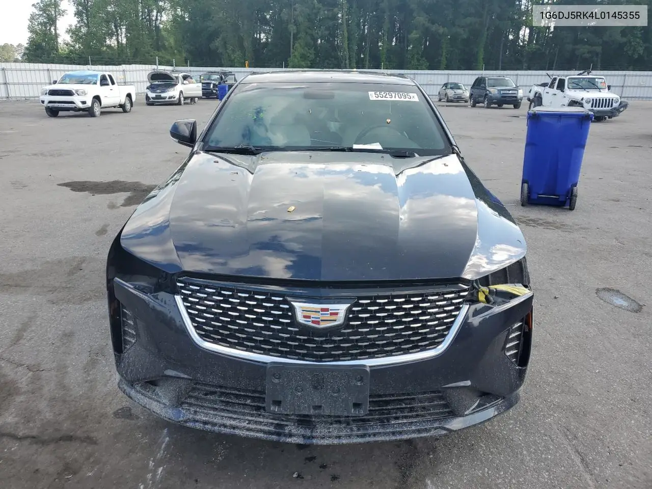 2020 Cadillac Ct4 Luxury VIN: 1G6DJ5RK4L0145355 Lot: 55297095