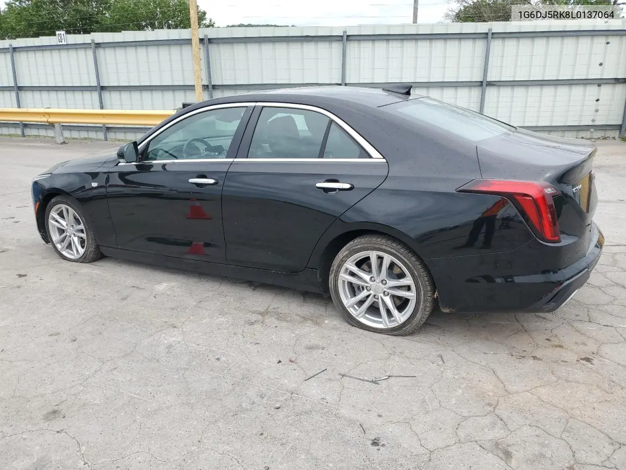 2020 Cadillac Ct4 Luxury VIN: 1G6DJ5RK8L0137064 Lot: 55428385