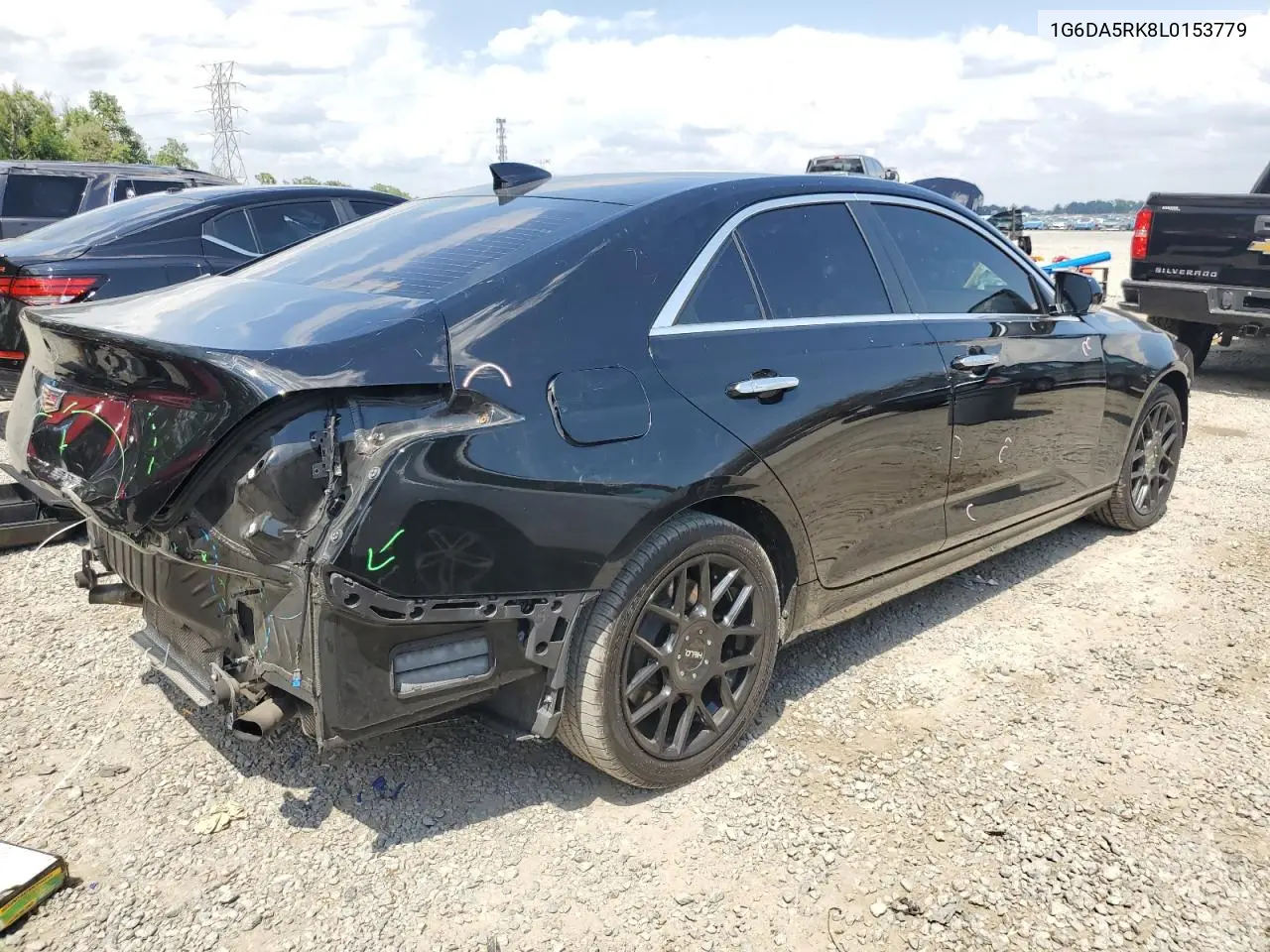 2020 Cadillac Ct4 Luxury VIN: 1G6DA5RK8L0153779 Lot: 55573645