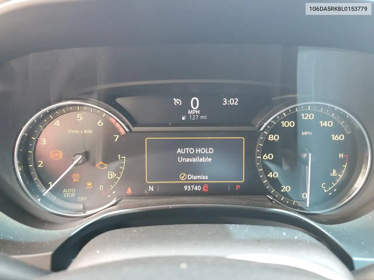 2020 Cadillac Ct4 Luxury VIN: 1G6DA5RK8L0153779 Lot: 55573645
