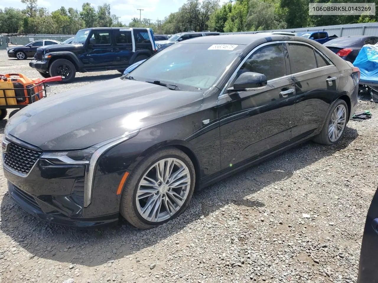 2020 Cadillac Ct4 Premium Luxury VIN: 1G6DB5RK5L0143269 Lot: 55624675