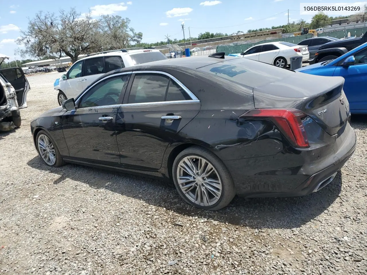 2020 Cadillac Ct4 Premium Luxury VIN: 1G6DB5RK5L0143269 Lot: 55624675