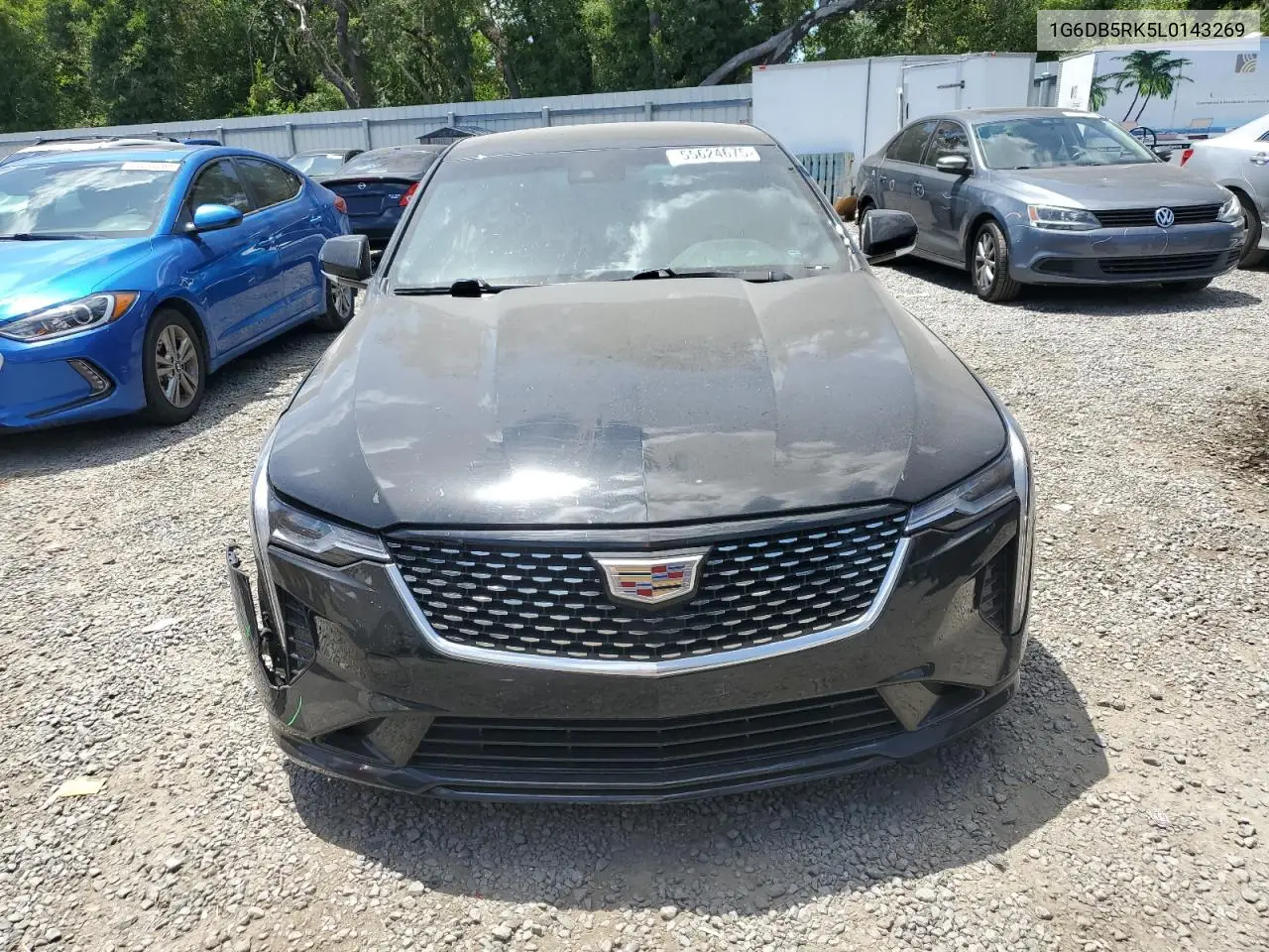 2020 Cadillac Ct4 Premium Luxury VIN: 1G6DB5RK5L0143269 Lot: 55624675