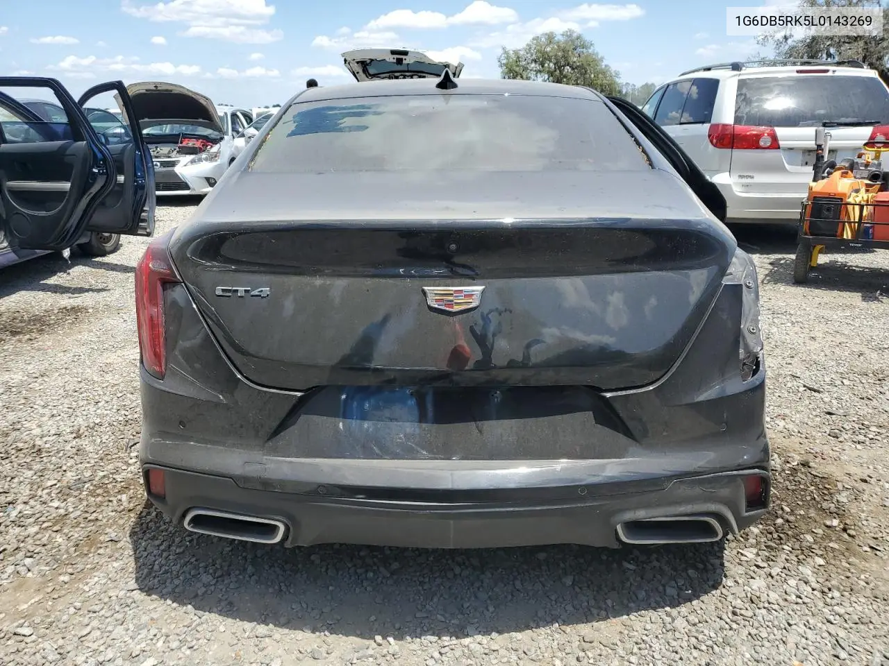 2020 Cadillac Ct4 Premium Luxury VIN: 1G6DB5RK5L0143269 Lot: 55624675