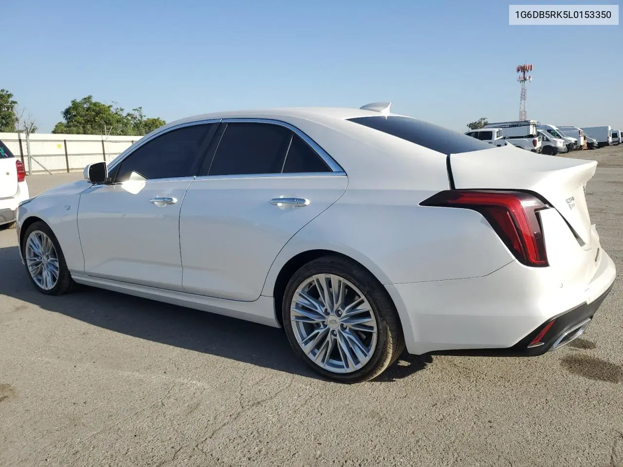 2020 Cadillac Ct4 Premium Luxury VIN: 1G6DB5RK5L0153350 Lot: 56055745